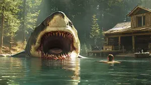 The Sharks Return to Finish | Best horror movie | Free full movies on youtube in English 4K